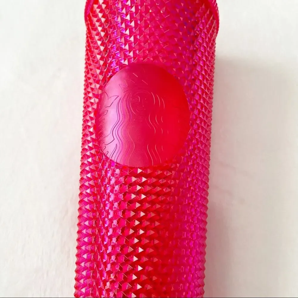 Starbucks pink studded tumbler limited edition Christmas 2020 coffee